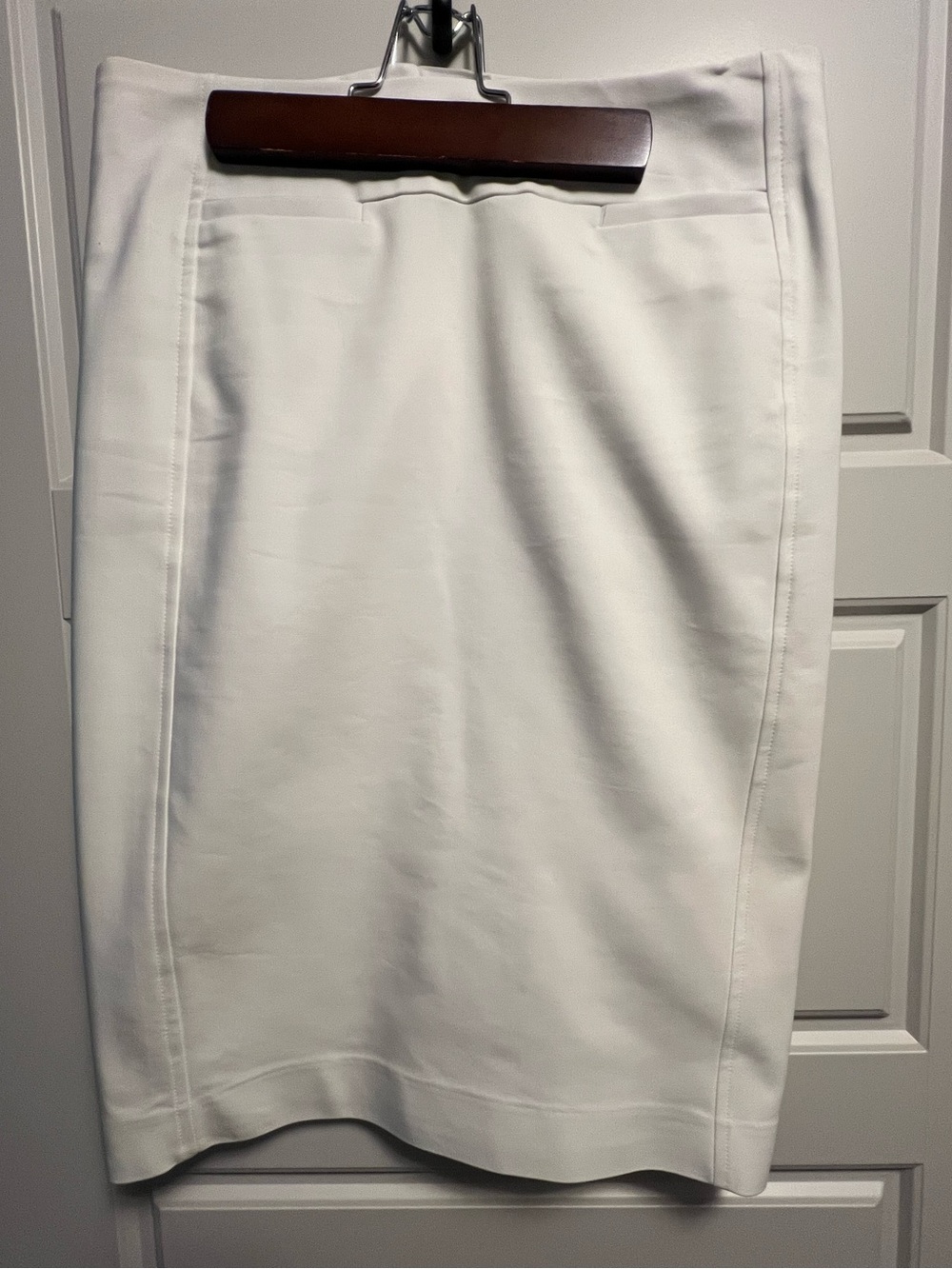 Cleo White Pencil Skirt | Size 4